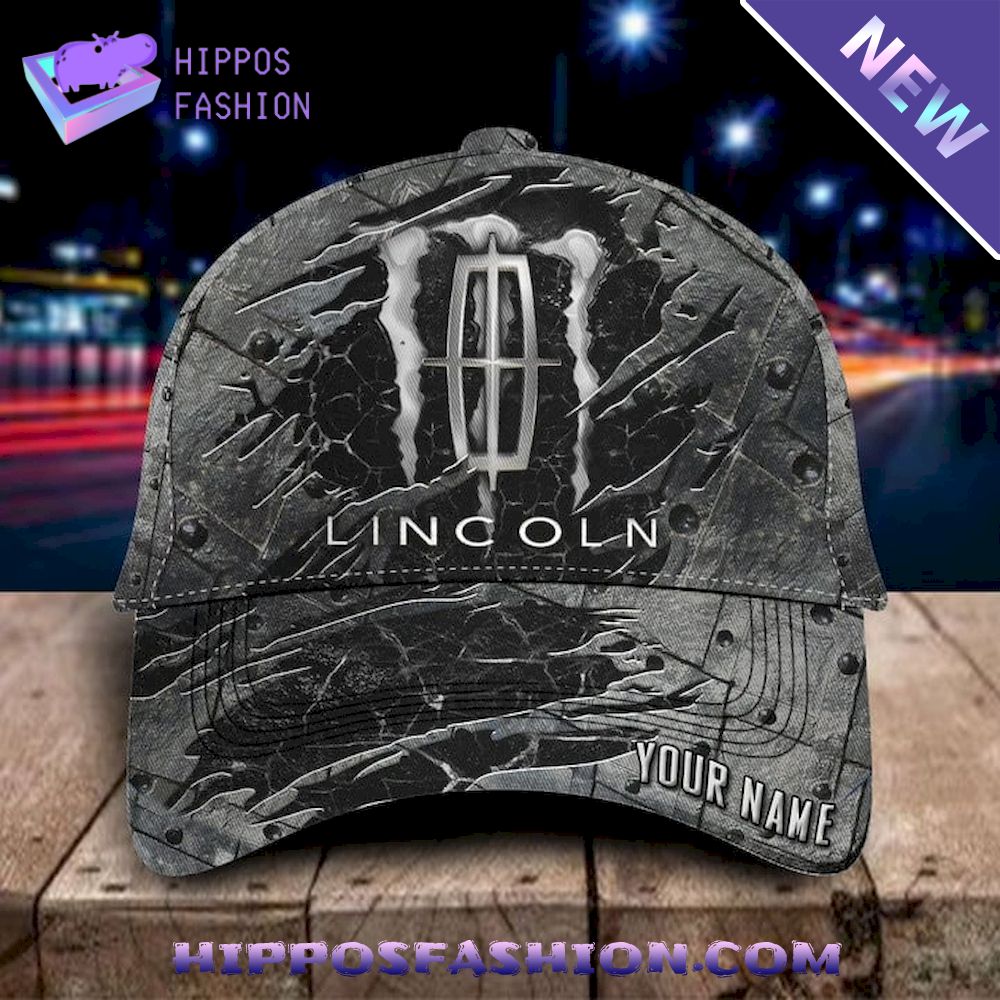 Lincoln Monster Car Personalized Classic Cap