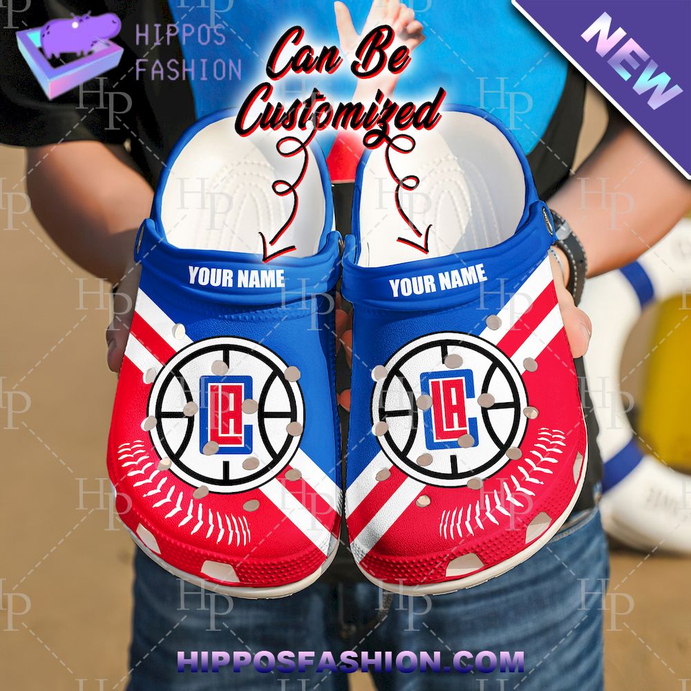 Los Angeles Clippers Basketball Personalized Crocs Clogs shoes