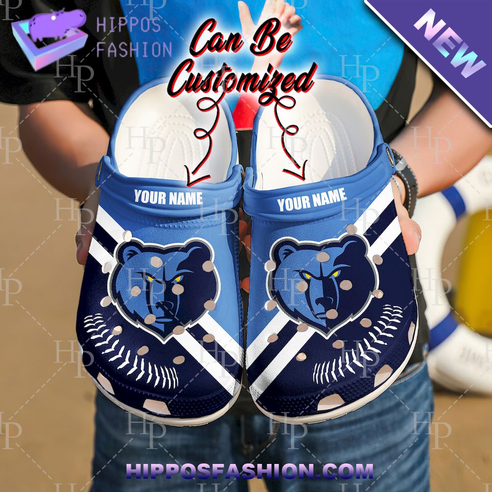 Memphis Grizzlies Basketball Personalized Crocs Clogs shoes