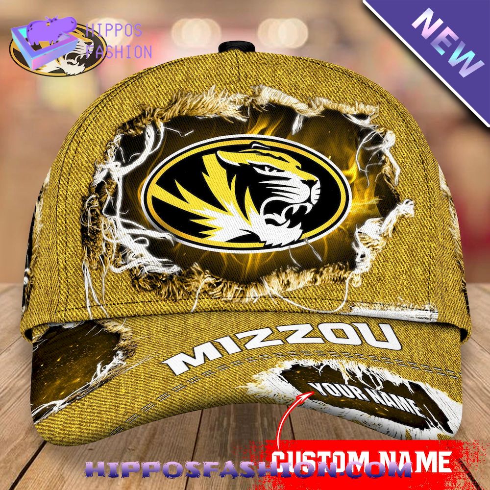 Missouri Tigers Custom Name Baseball Cap