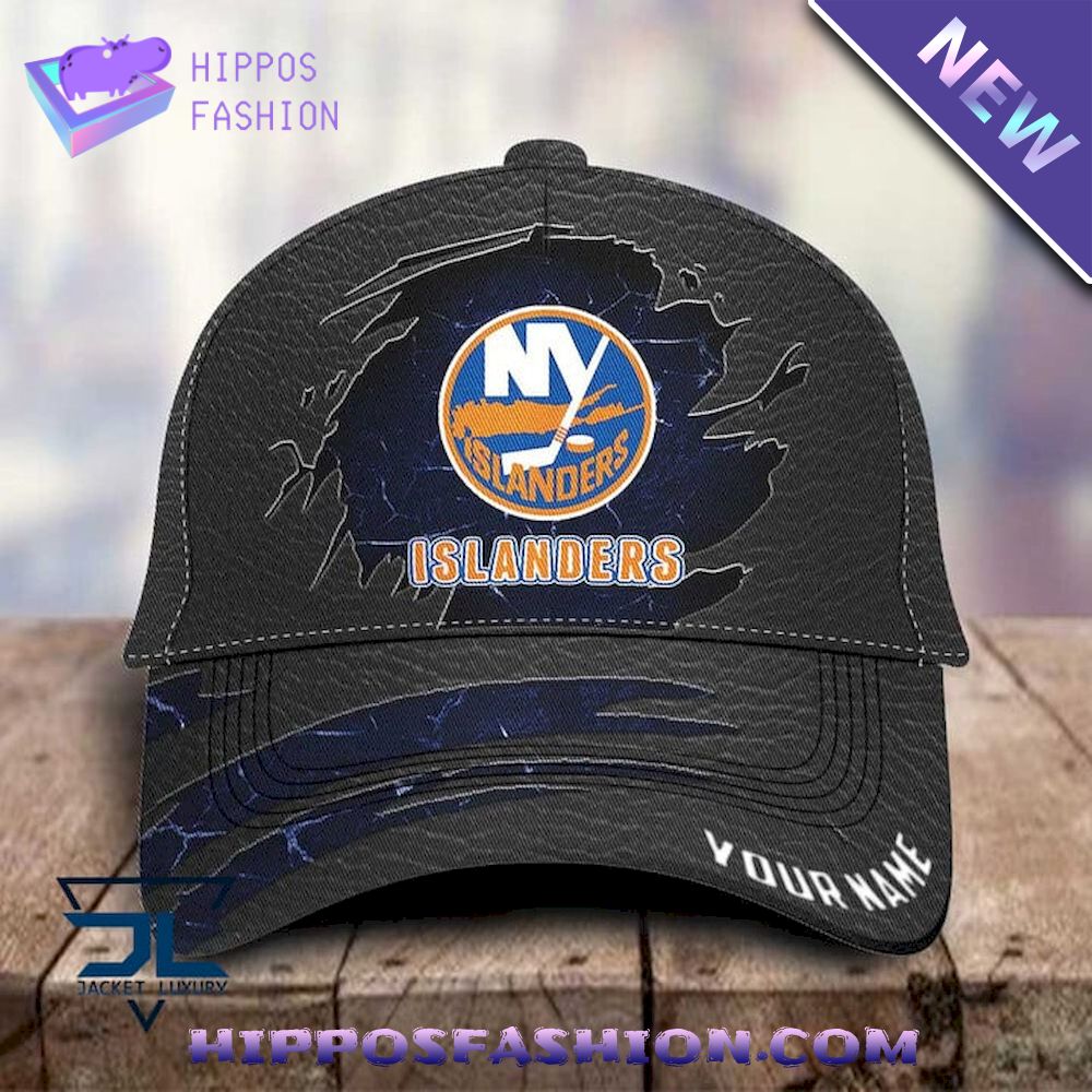 NHL New York Islanders Jeans Custom Name Classic Cap