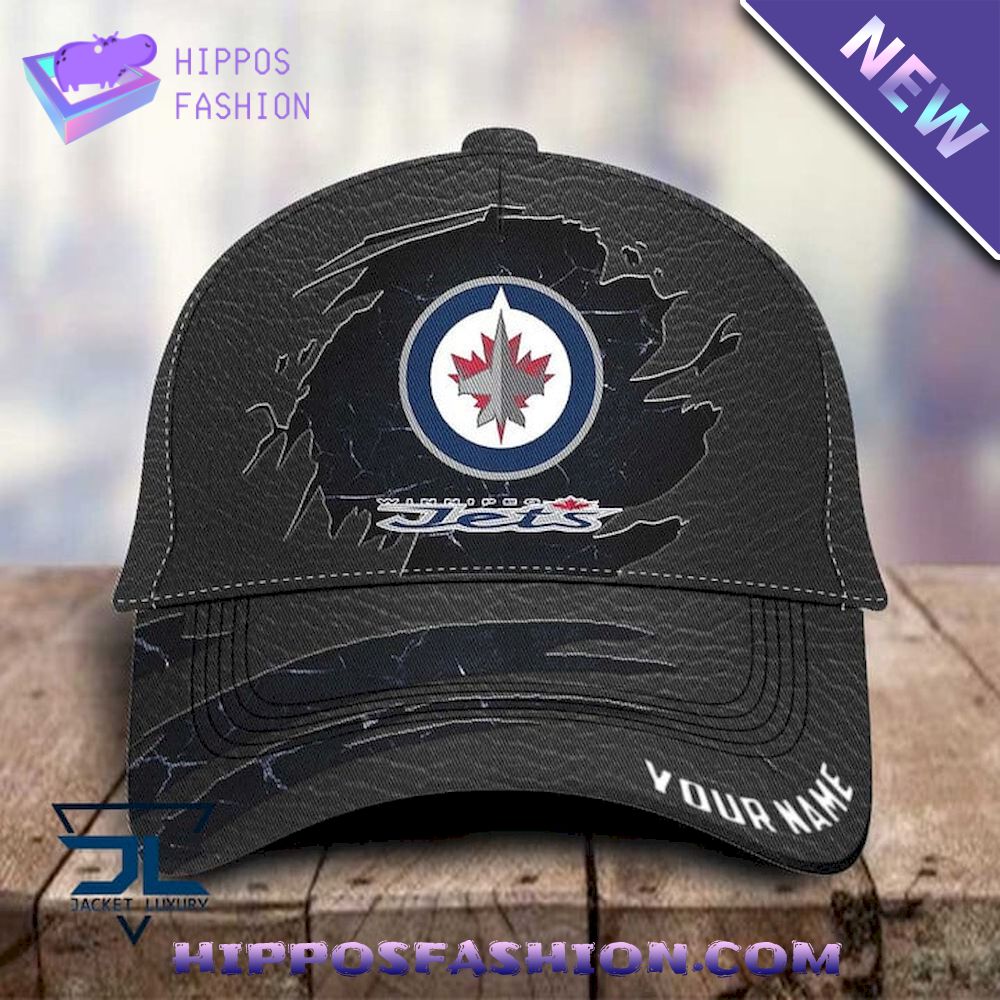 NHL Winnipeg Jets Jeans Custom Name Classic Cap