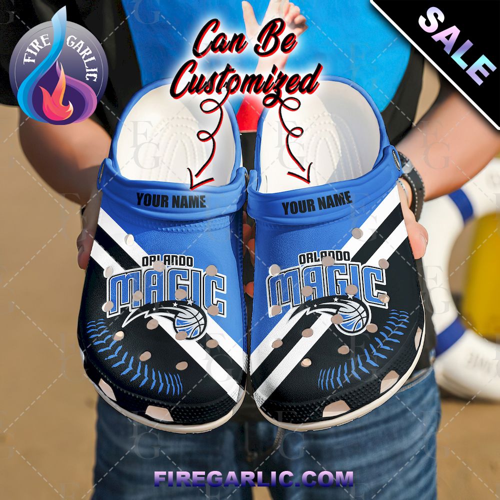 Orlando Magic Basketball Personalized Crocs Clogs shoes