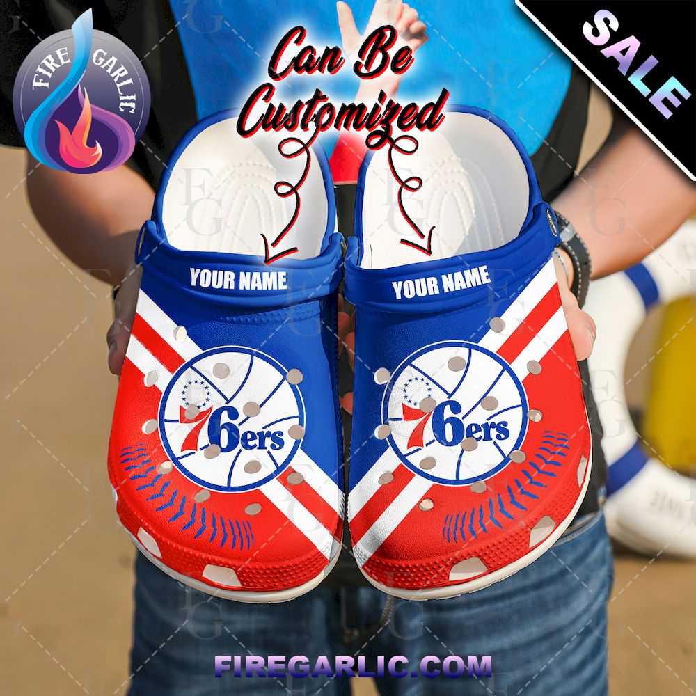 Philadelphia ers Basketball Personalized Crocs Clogs shoes