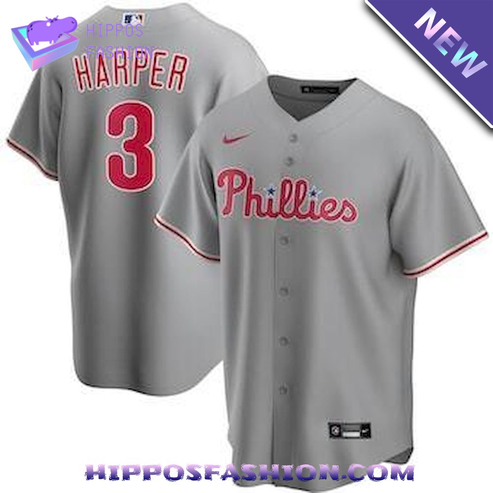 Philadelphia Phillies Bryce Harper Cool Baseball Jersey