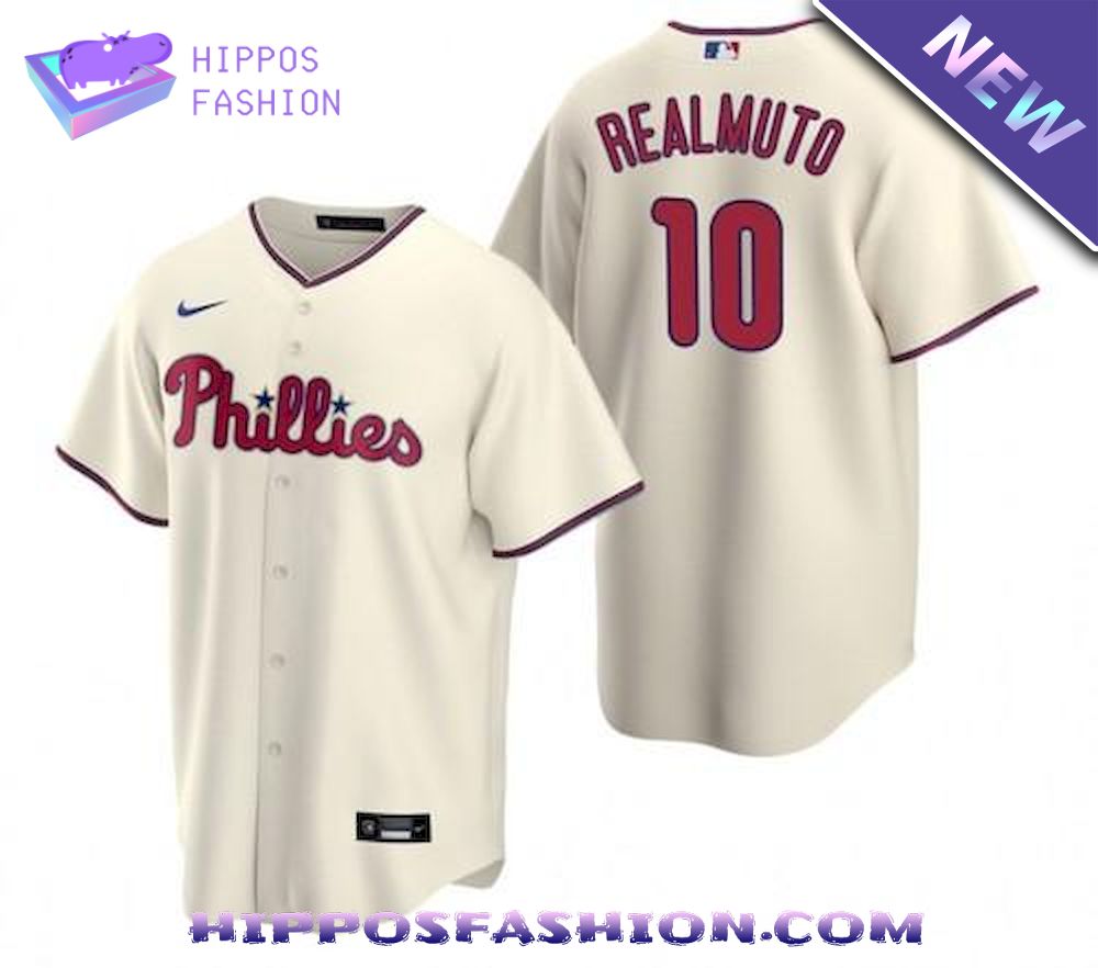 Philadelphia Phillies Jt Realmuto Cool Baseball Jersey