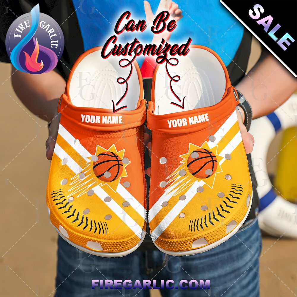 Phoenix Suns Basketball Personalized Crocs Clogs shoes