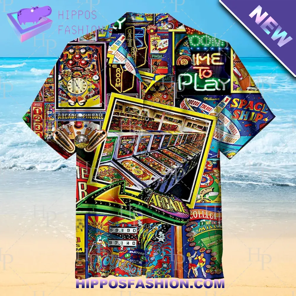 Pinball Wizard Hawaiian Shirt