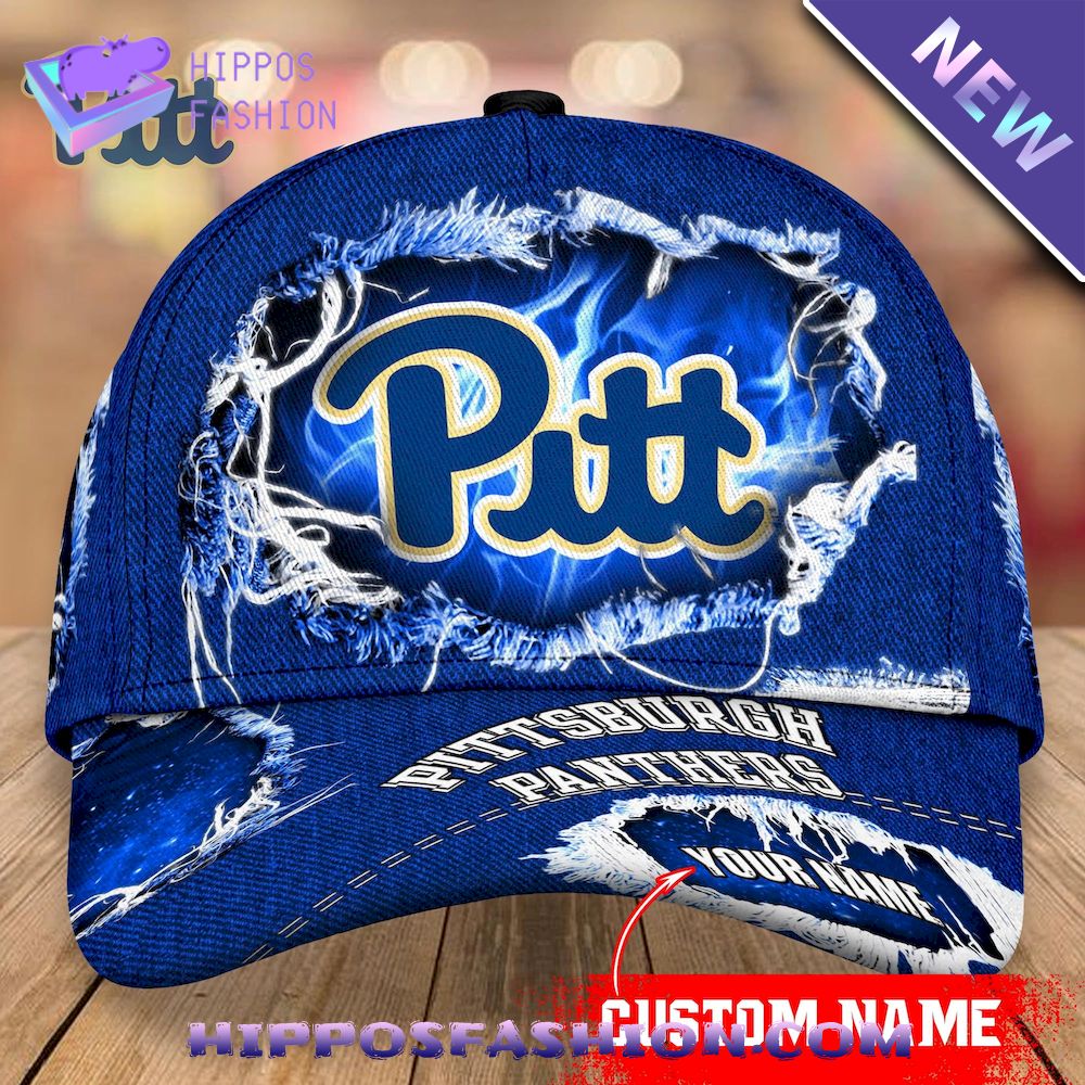 Pittsburgh Panthers Custom Name Baseball Cap
