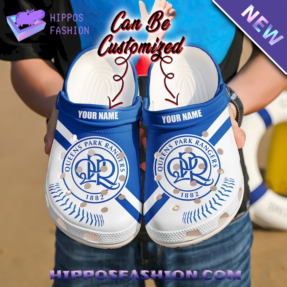 Queens Park Rangers Personalized Crocband Crocs Shoes