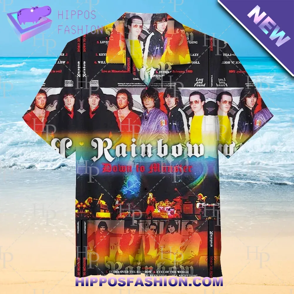 Rainbow Unisex Hawaiian Shirt D