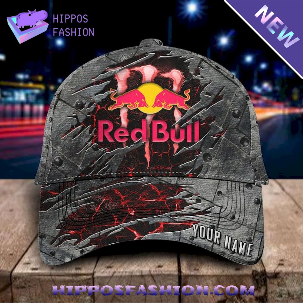 Red Bull Monster Car Personalized Classic Cap