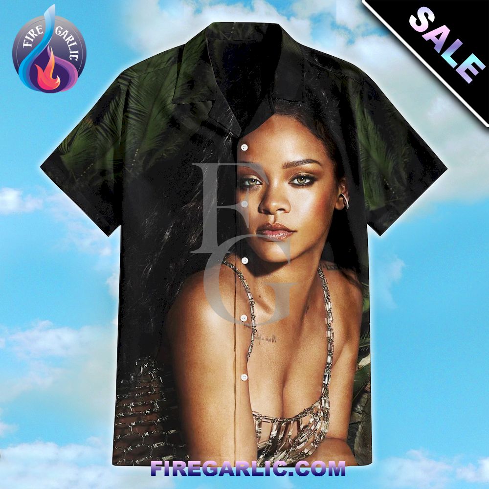Rihanna Hawaiian shirt D