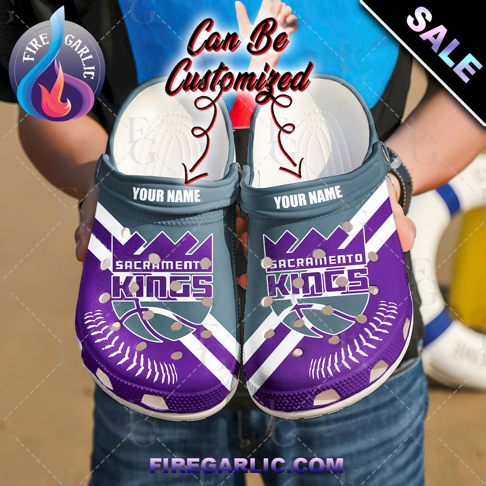 Sacramento Kings Basketball Personalized Crocs Clogs shoes