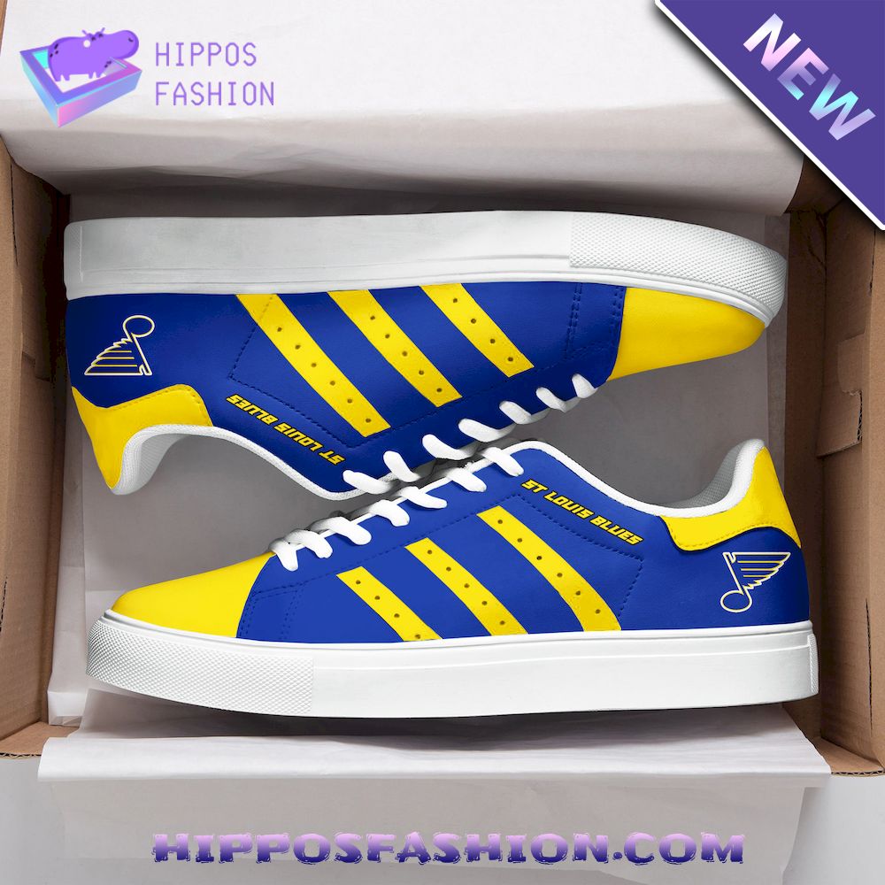 St Louis Blues Stan Smith Shoes Sneakers