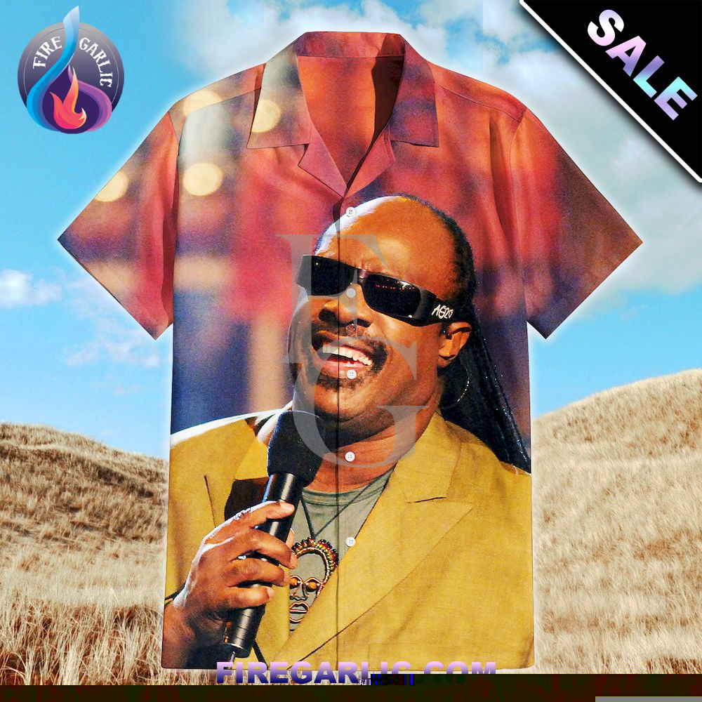 Stevie Wonder Hawaiian shirt D