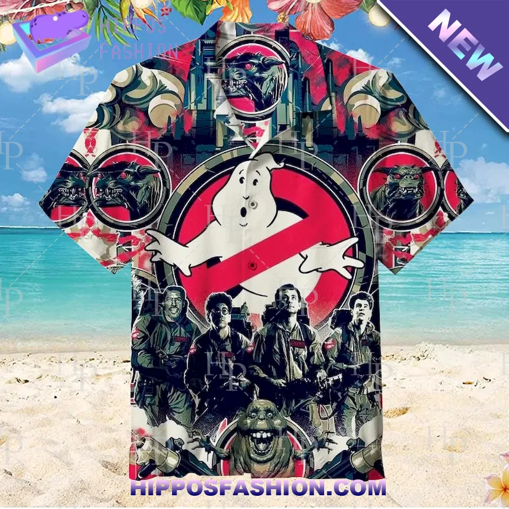 The Real Ghostbusters Hawaiian Shirt