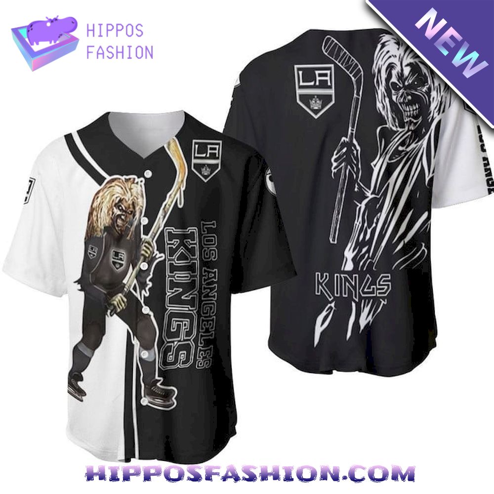 Zombie Player Los Angeles Kings Baseball Jersey
