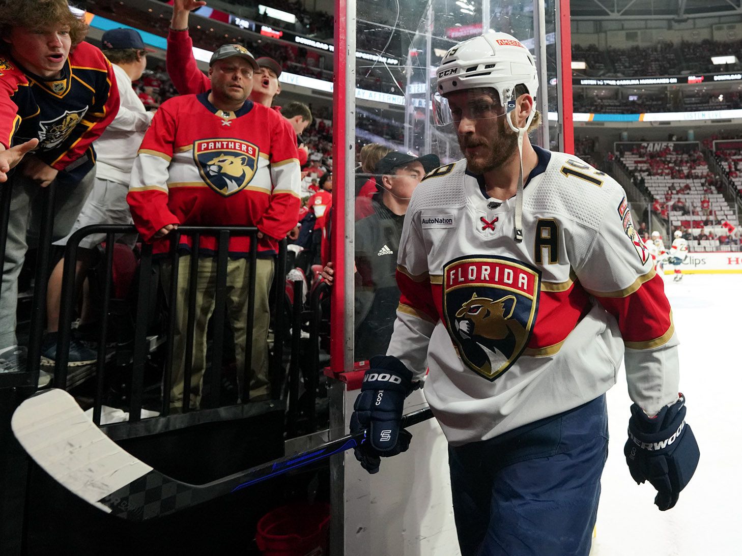 the Panthers defeat the Hurricanes OT ()