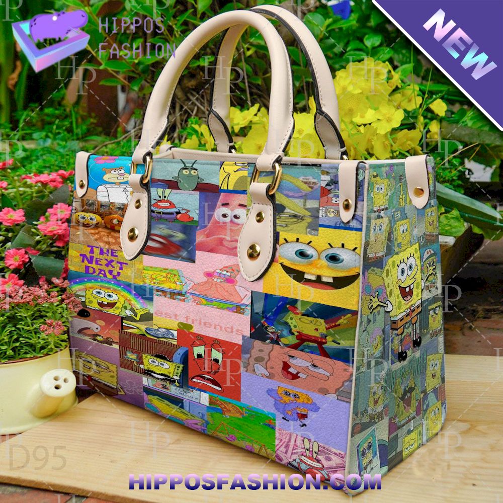 Spongebob Leather Handbag - HipposFashion